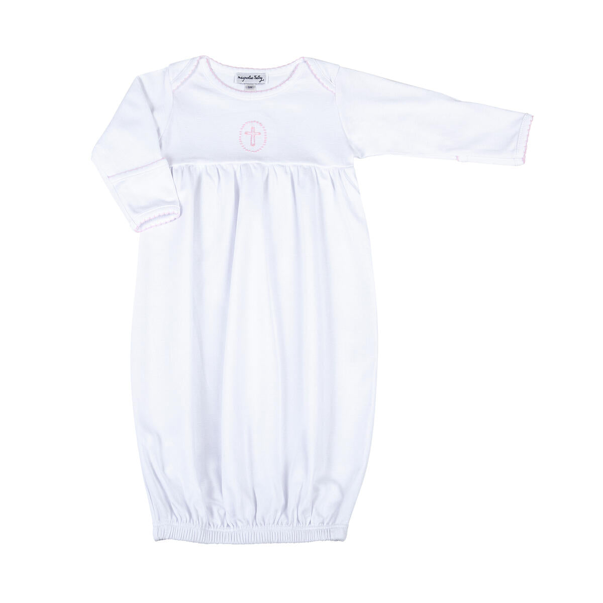 Blessed Embroidered Gown - Pink