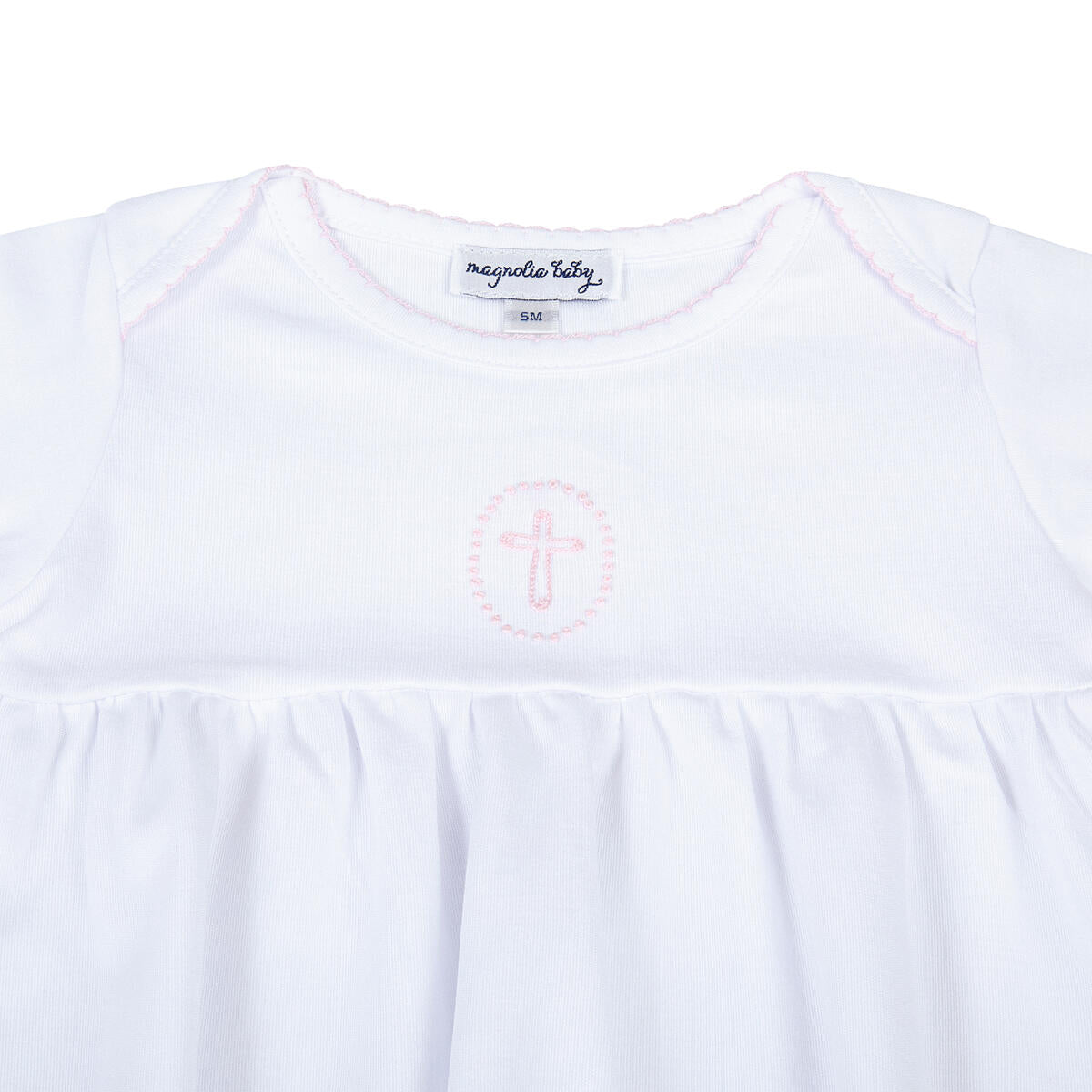 Blessed Embroidered Gown - Pink