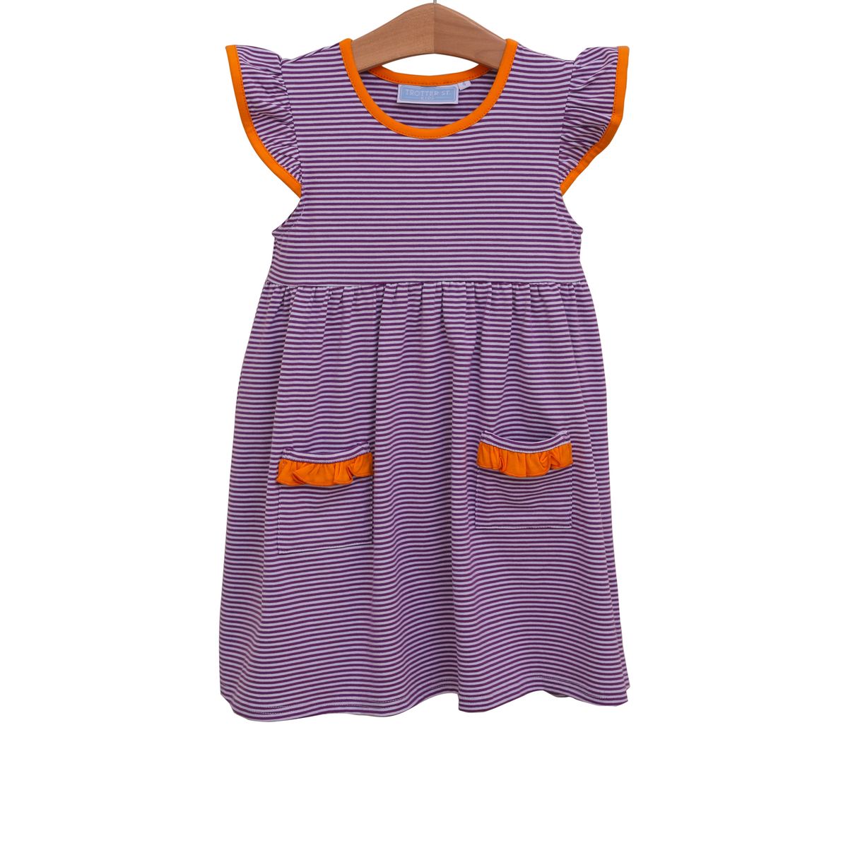 Purple/Orange Game Day Dress