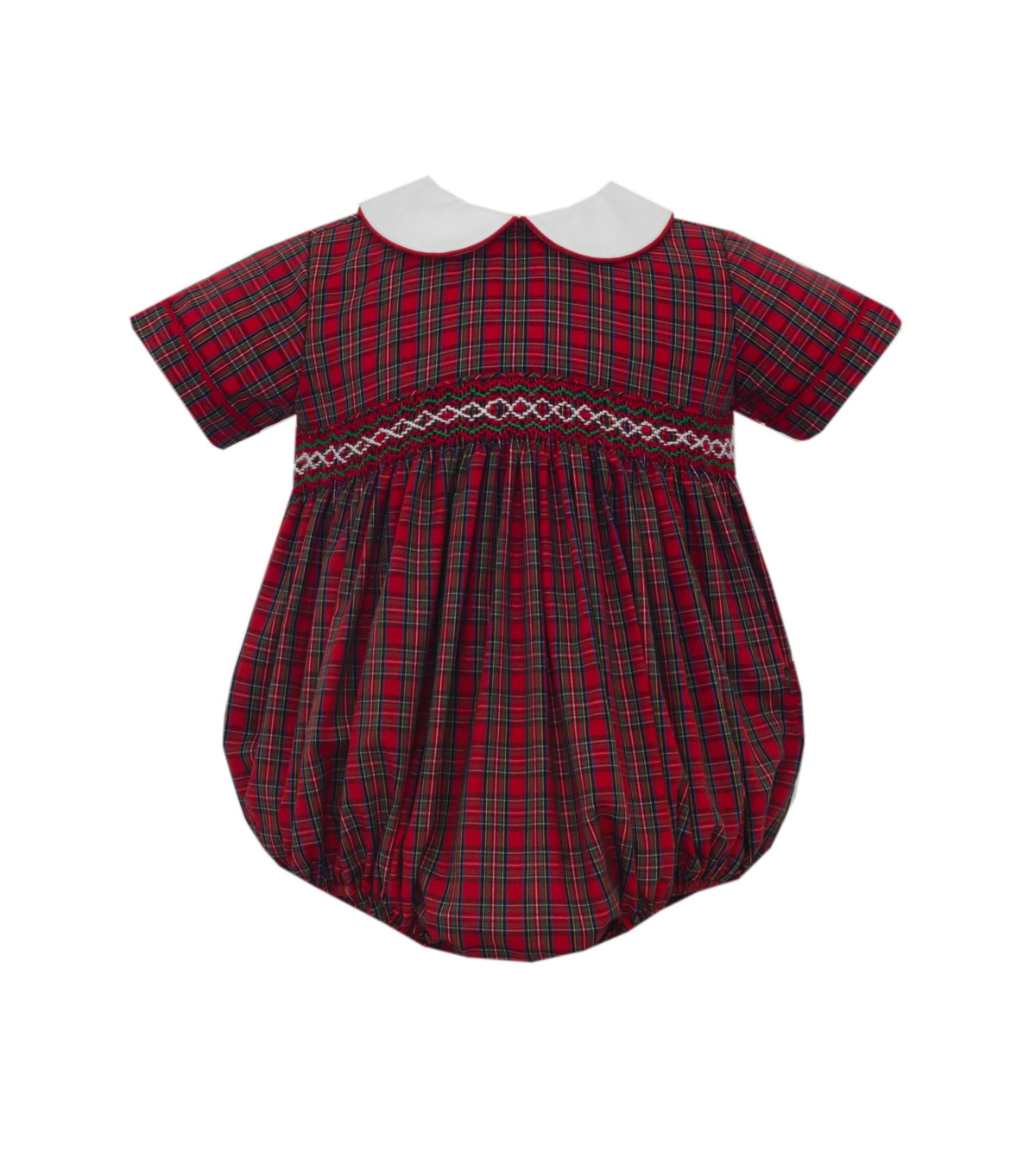 Charles Red Plaid Boy Bubble