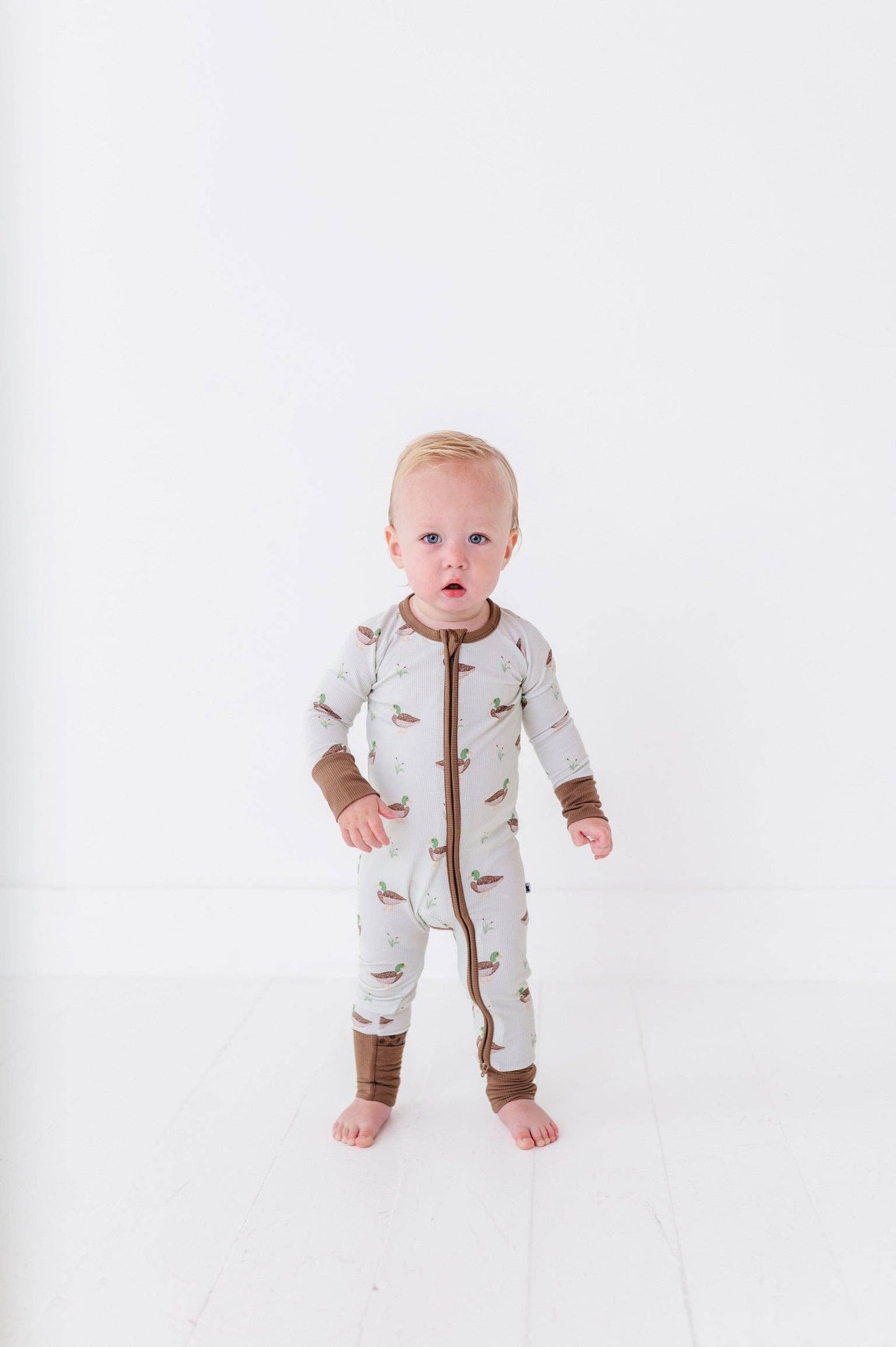 Duck, Duck Cute Ribbed Convertible Footies