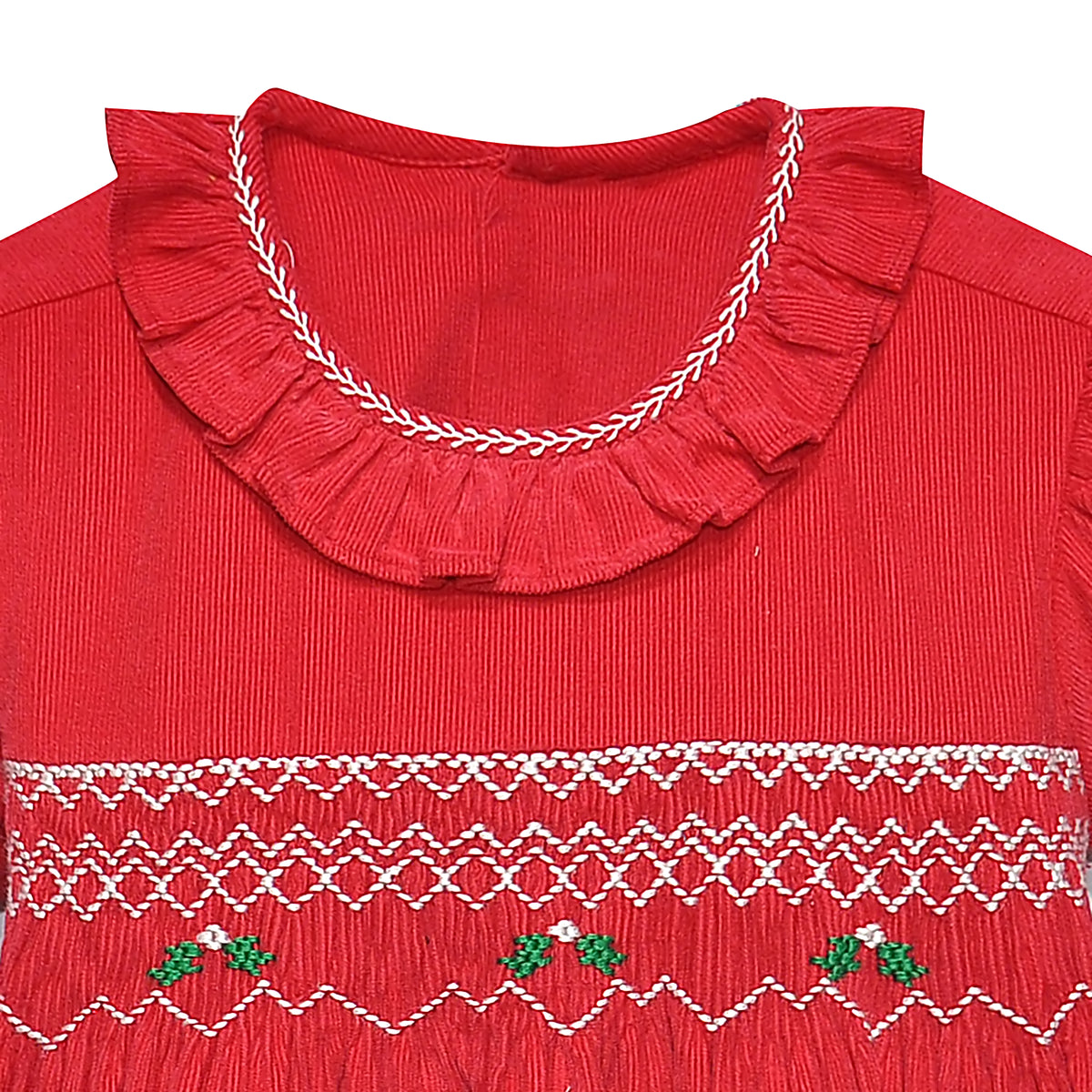 Juliette Dress - Red Cord Hollies