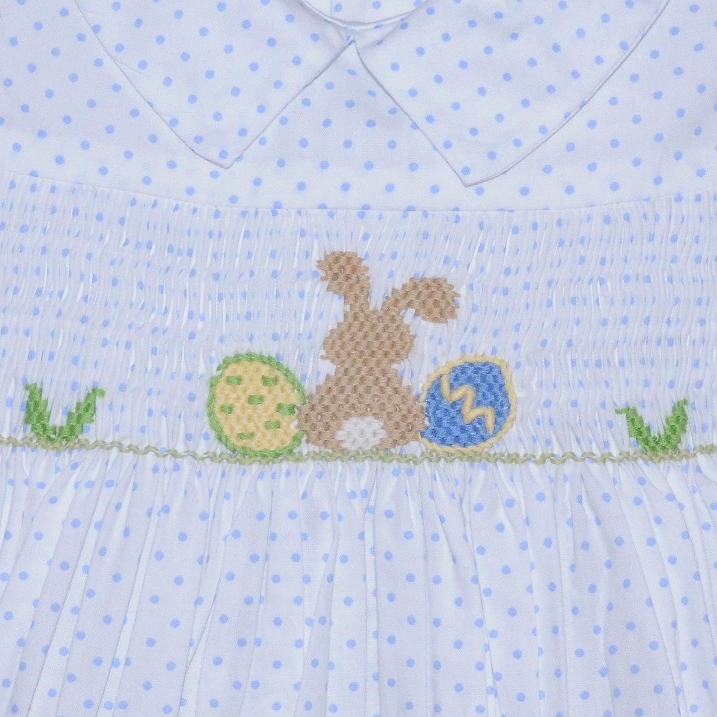 Blue Frances Bubble -Bunny w/ Eggs