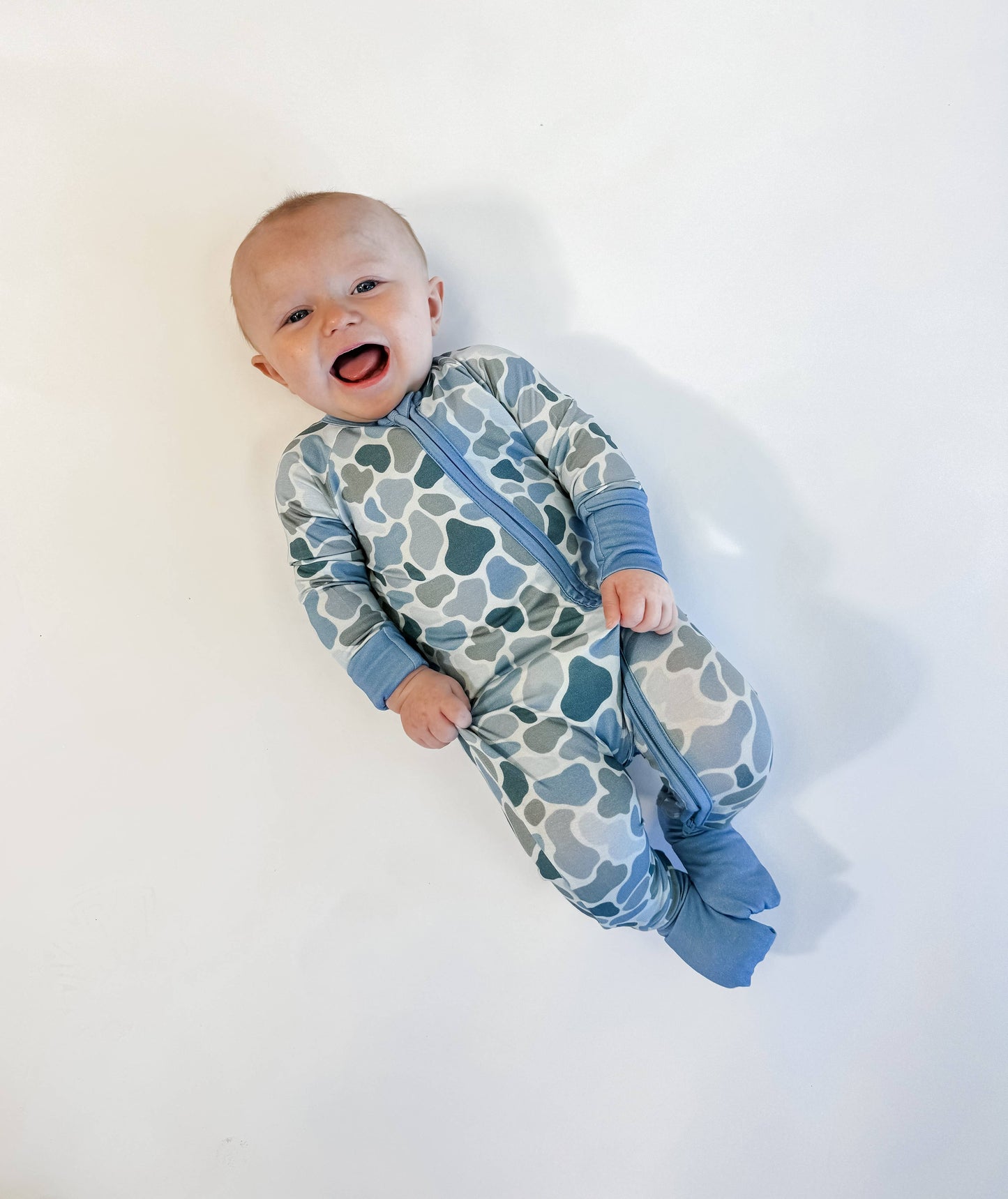 Watercolor Camo Bamboo Sleeper