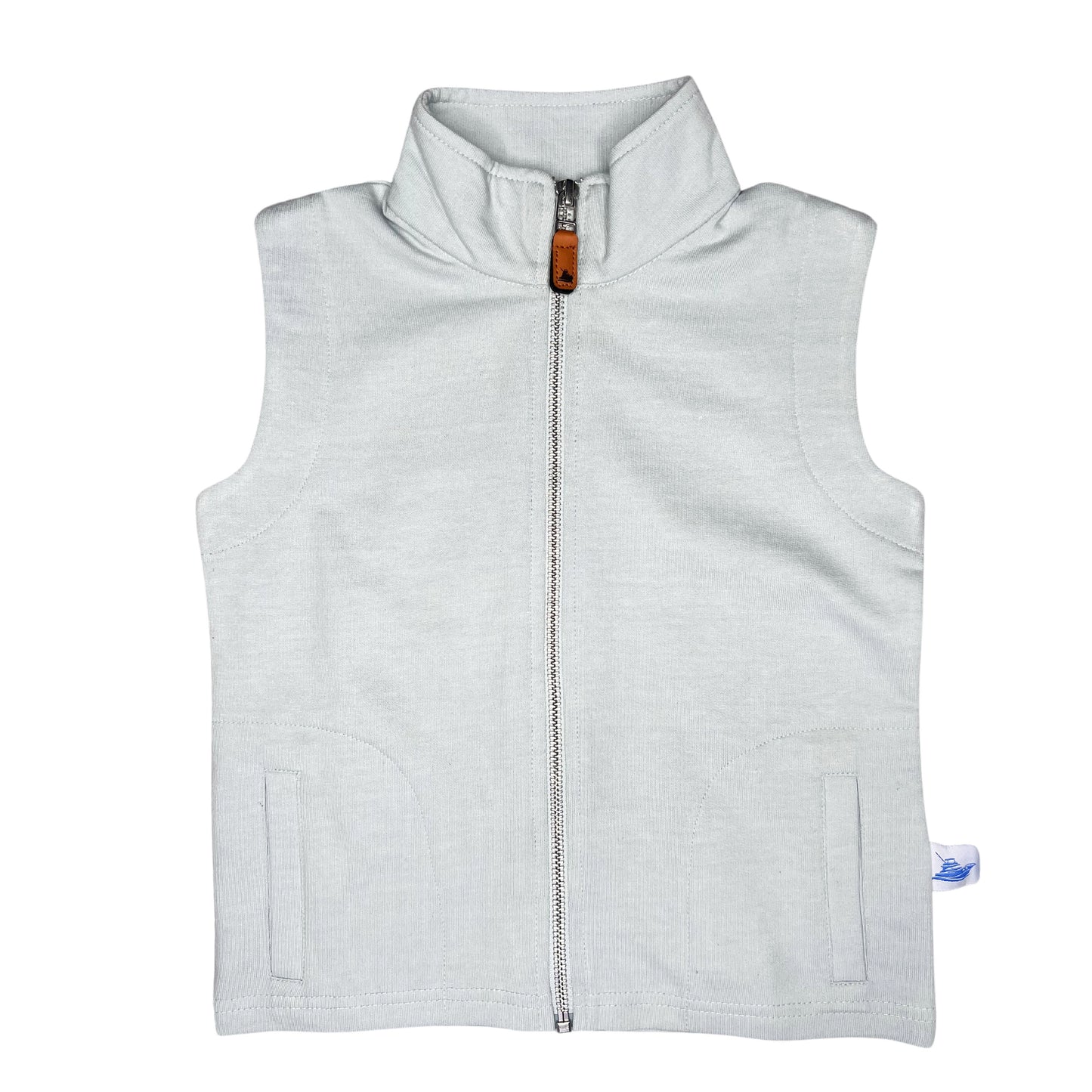 Knit Vest - Pearl Blue