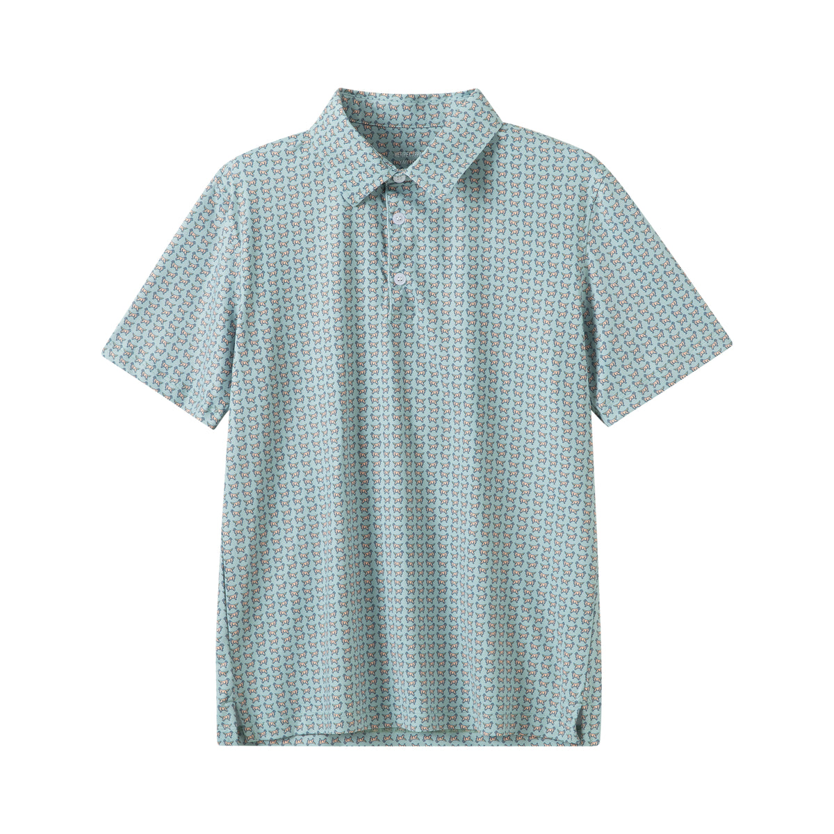 Golden Retriever Print Polo