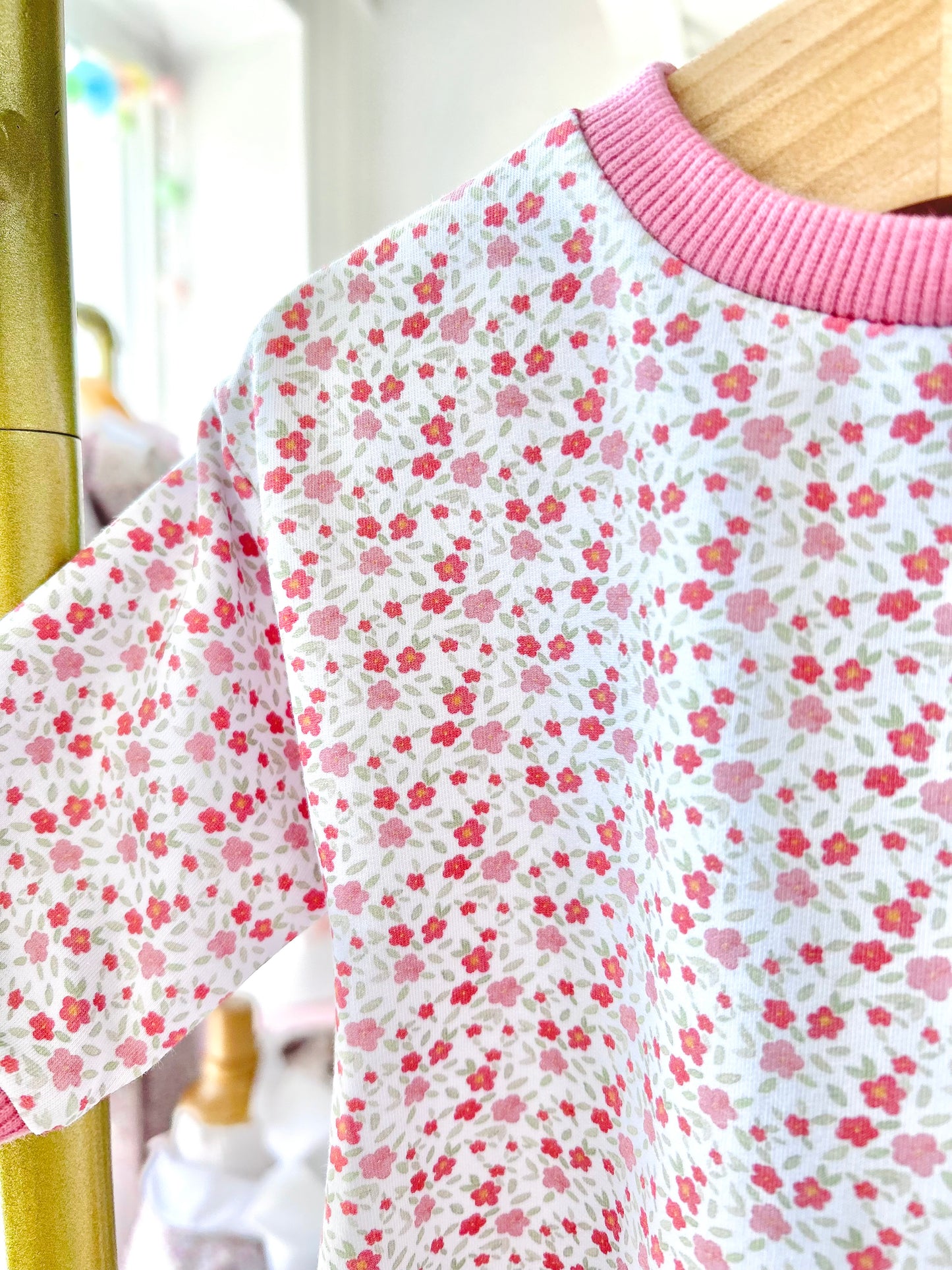 Pink Floral Bubble