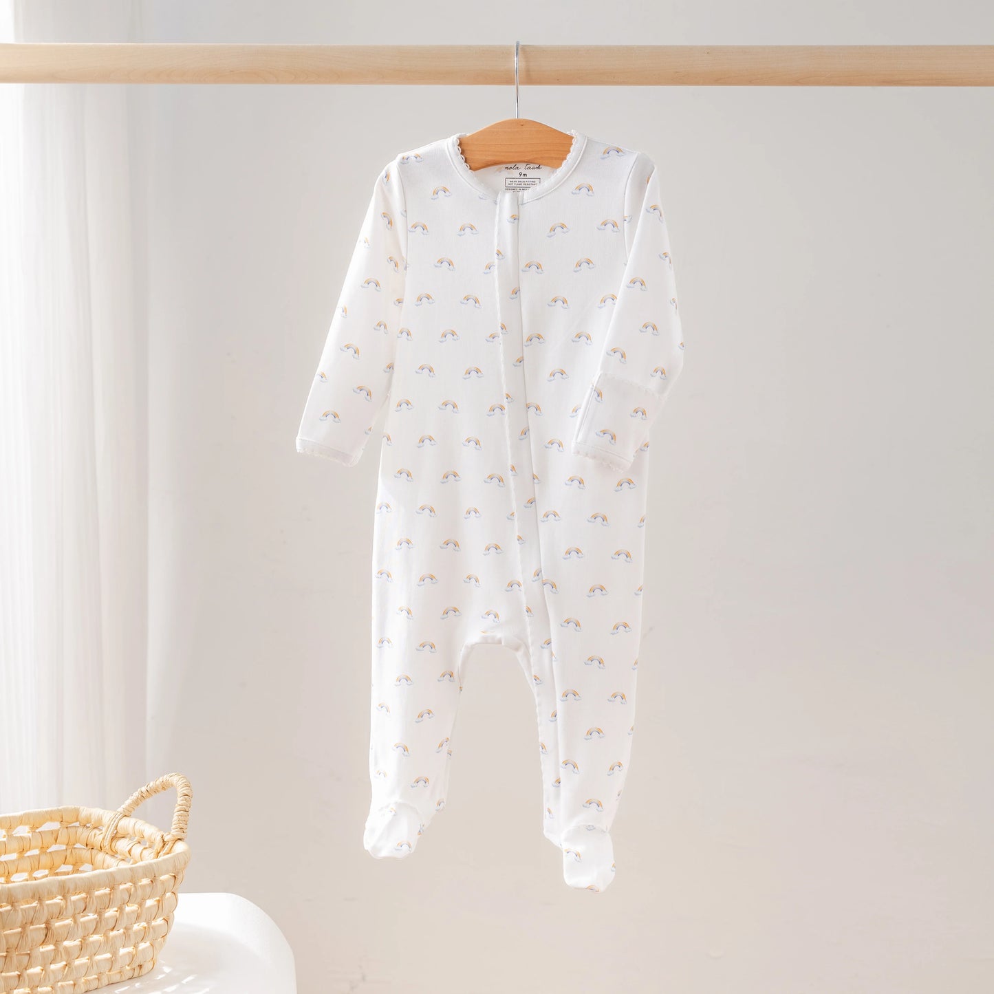 Rainbow Baby Organic Cotton Baby Pajamas