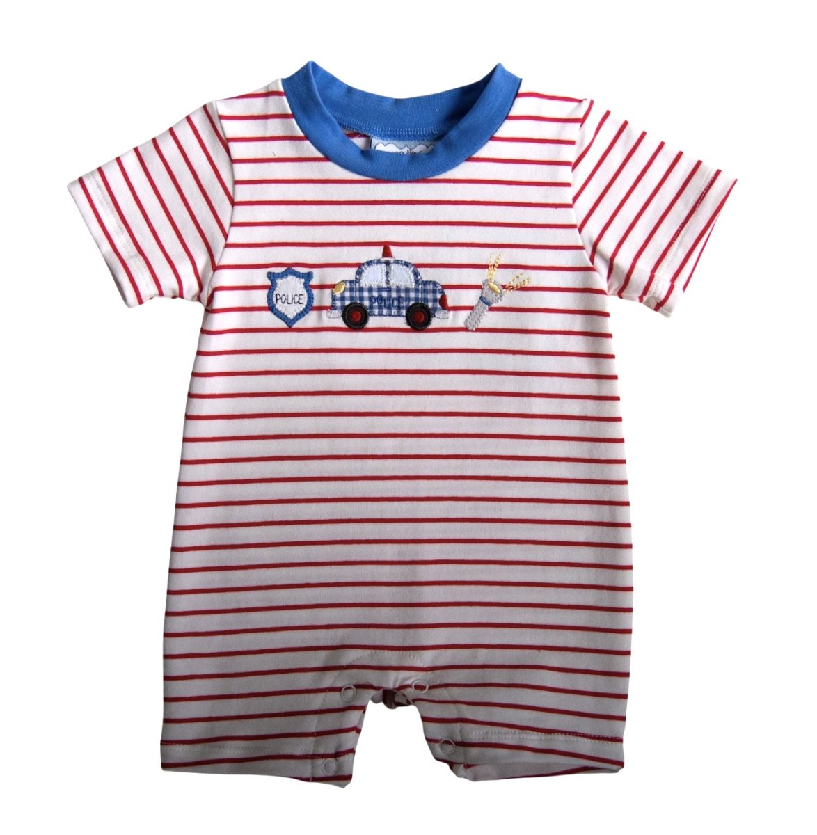 Police Appliqué Romper
