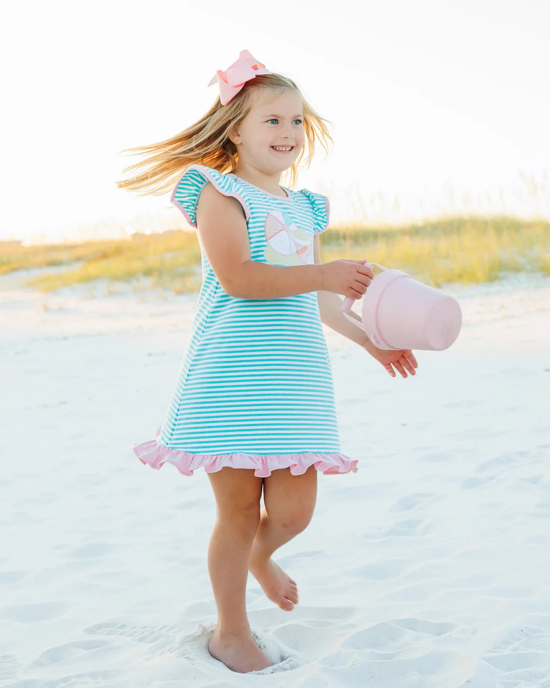 Beach Days Flutter Dress