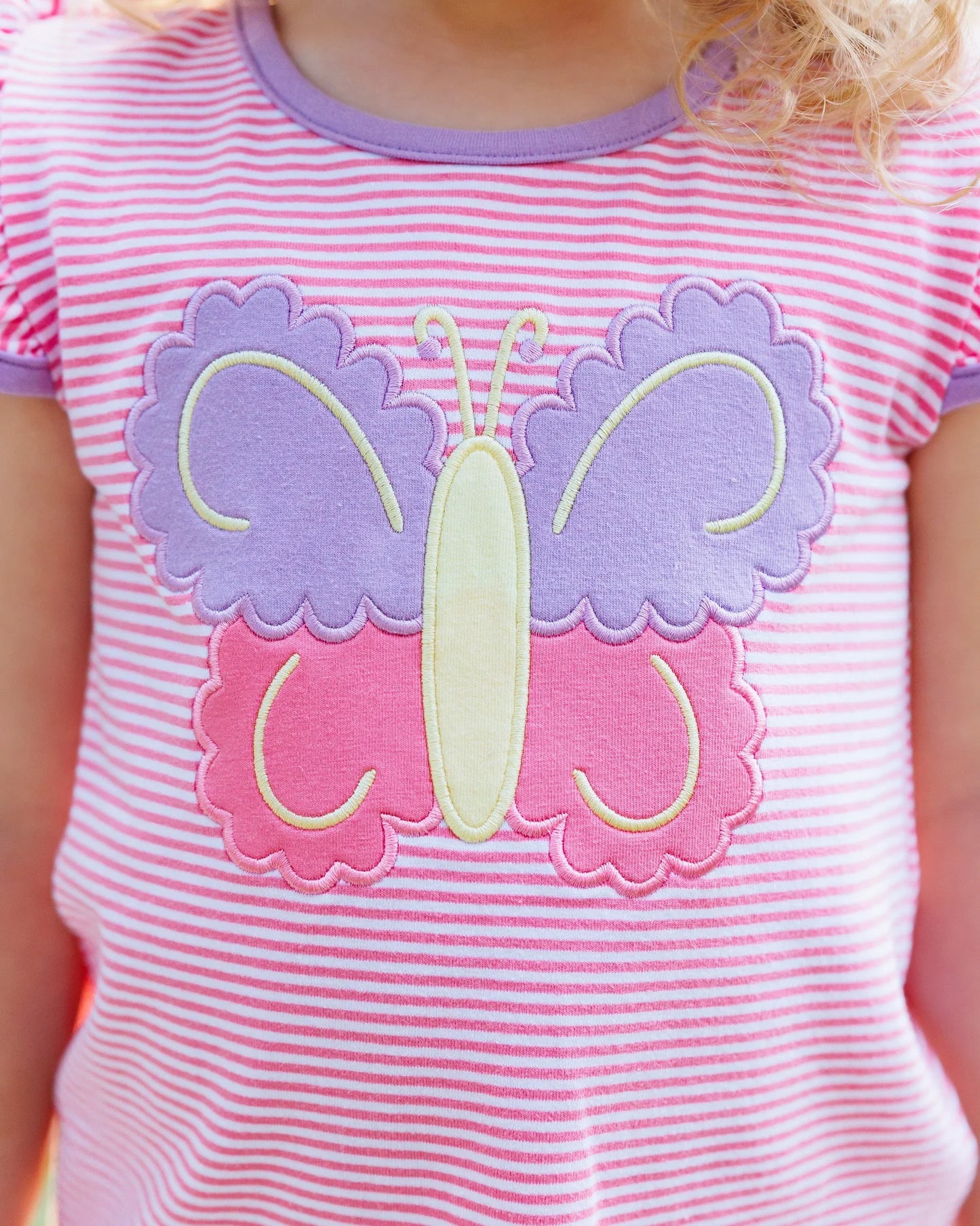 Butterfly Kisses Ruffle Short Set