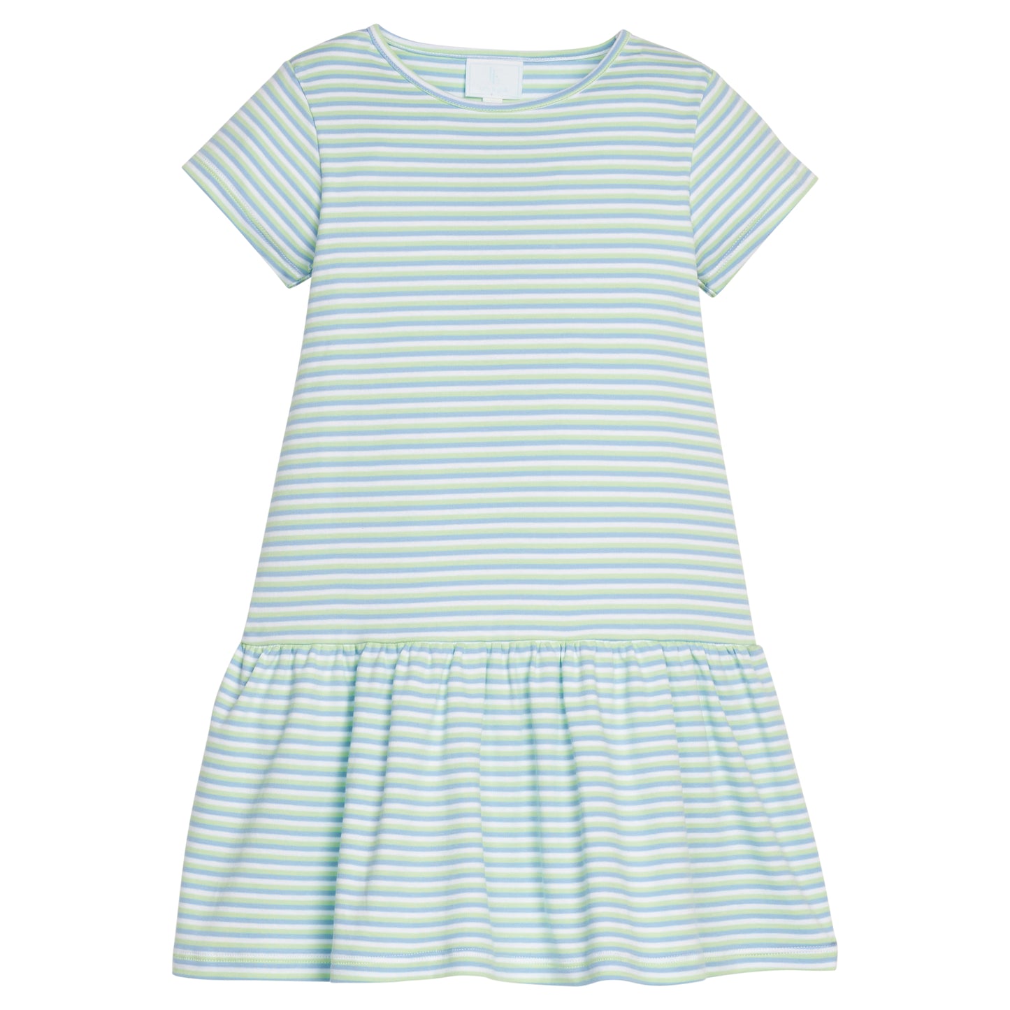 Kari T- Shirt Dress - Greenview Stripe