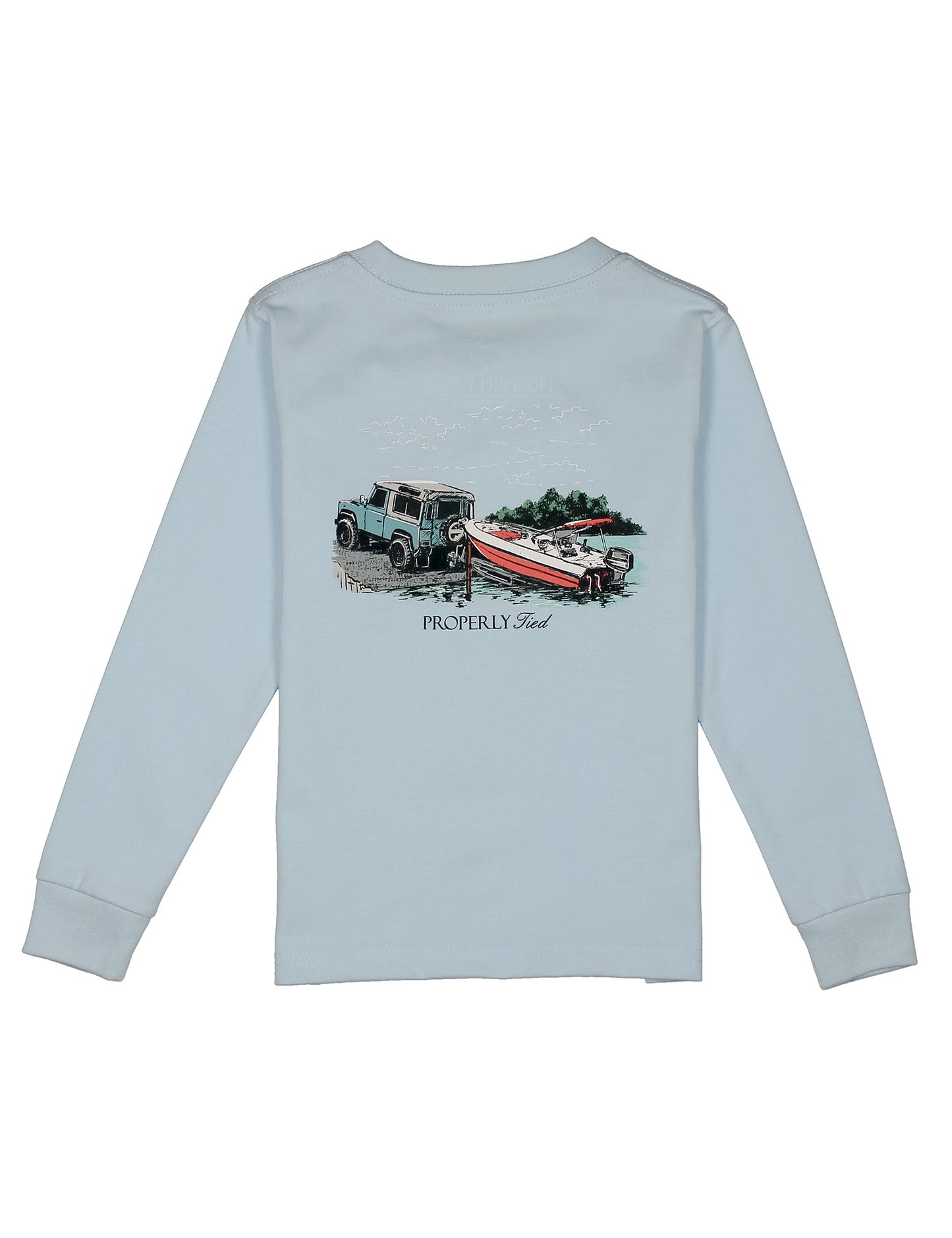 Boys Launch LS Periwinkle