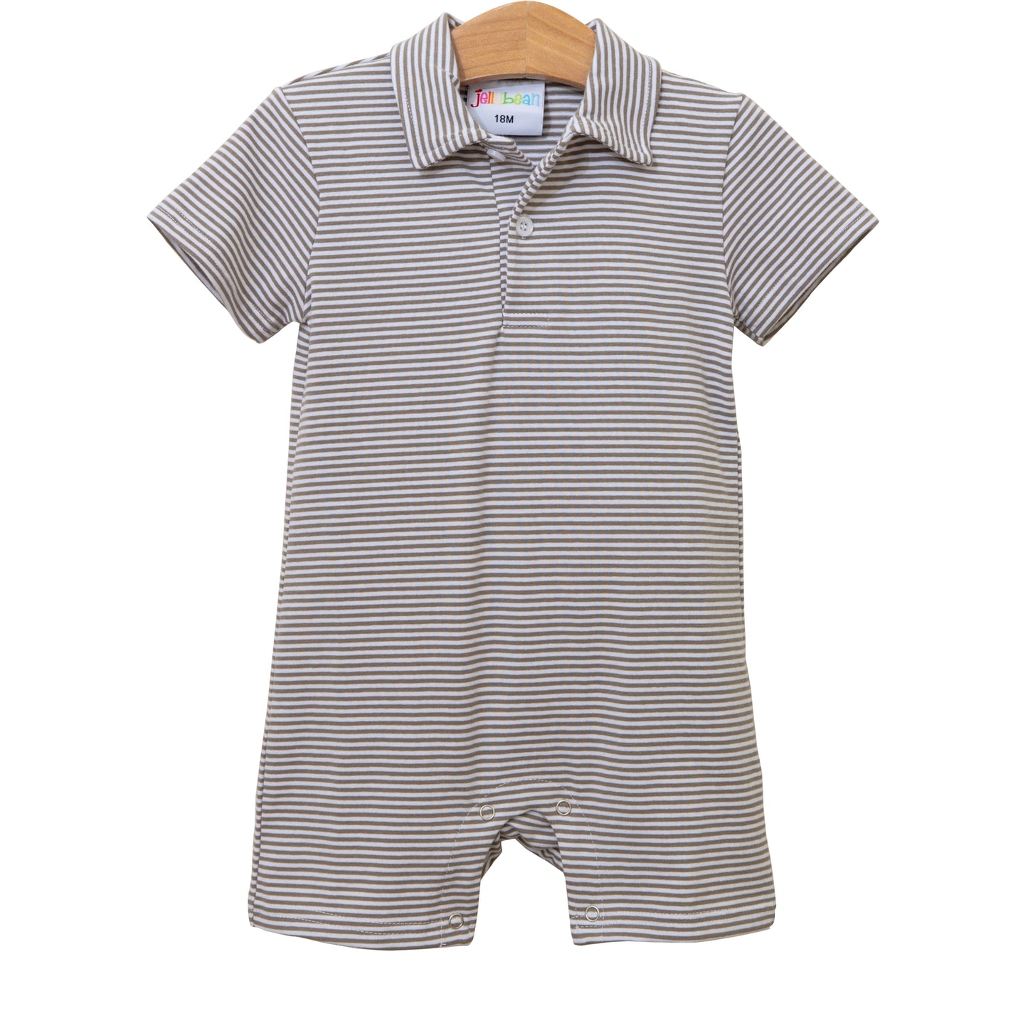 Beige Michael Polo Romper