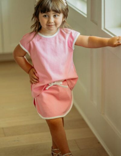 Aria Skort Set - Pink