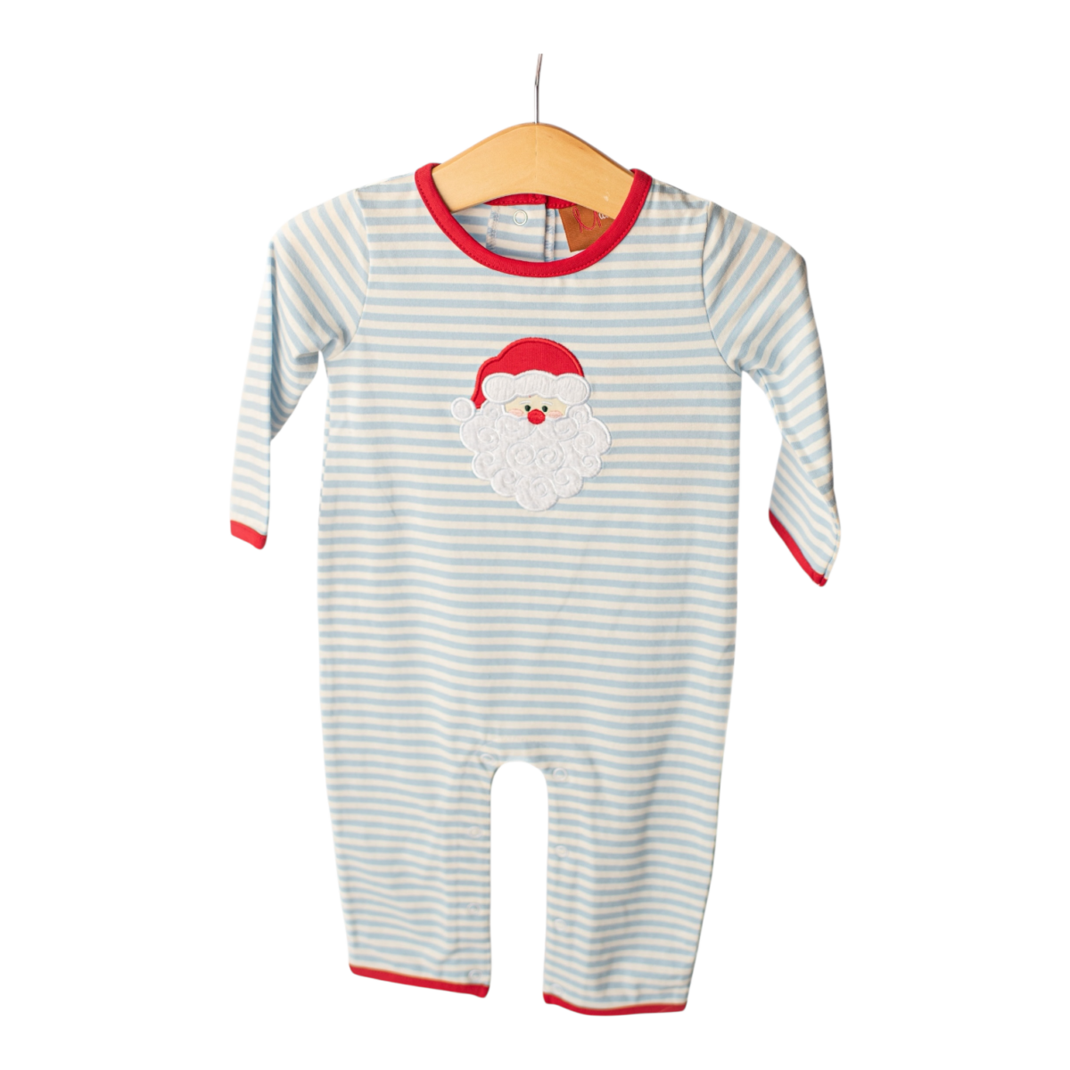 Santa Applique Boys Romper