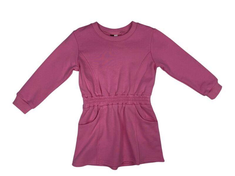 Vivi Sweatshirt Dress - Pink