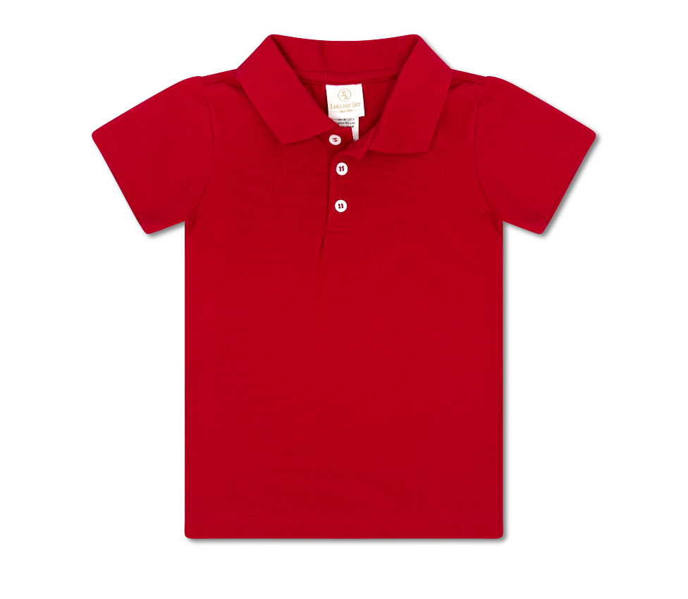 Red Parker Polo