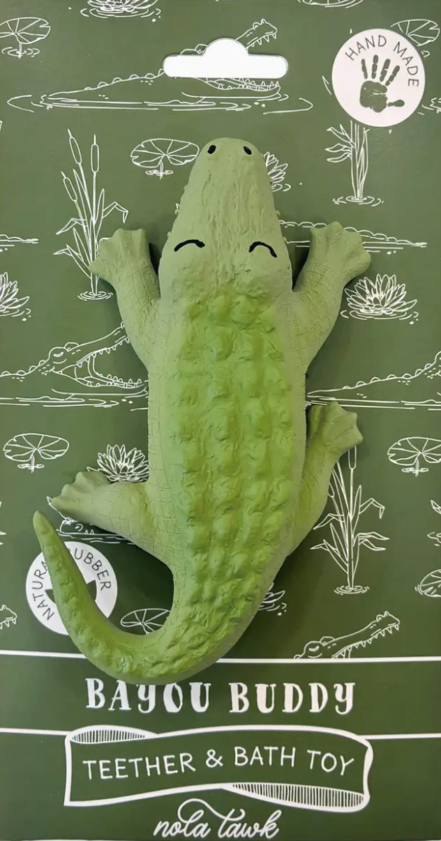 Bayou Buddy Bath Toy & Baby Teether