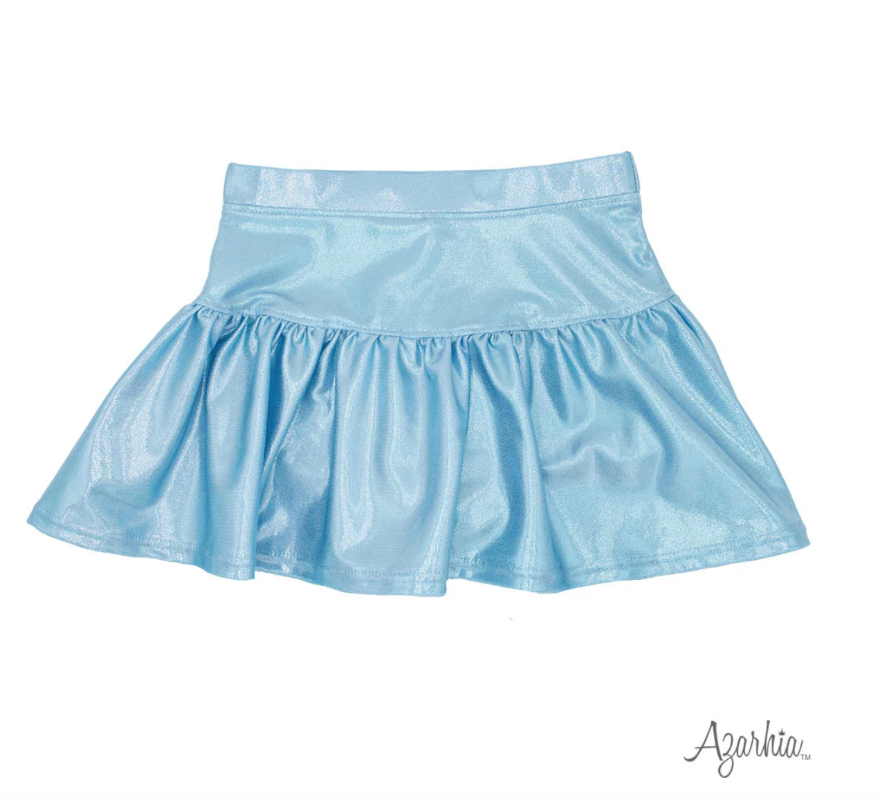 Light Blue Shimmer Skort