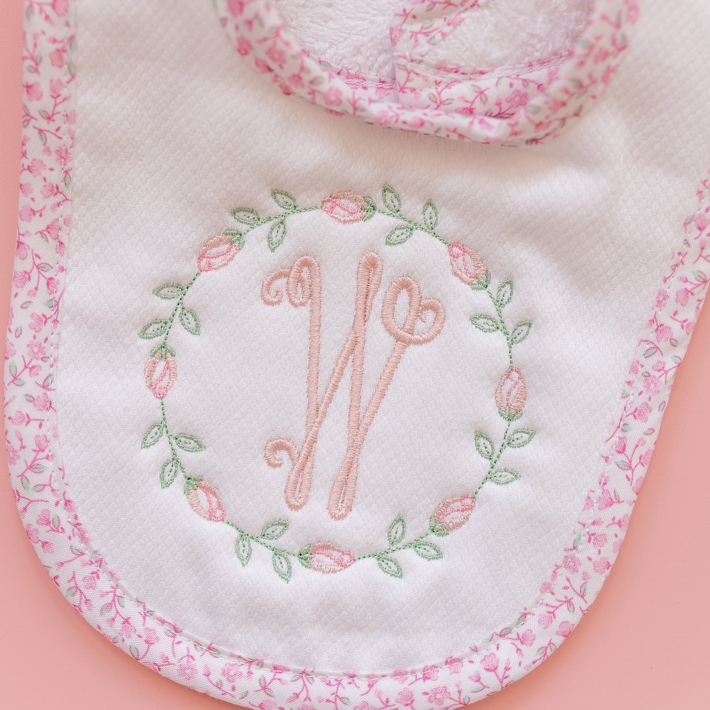 Drooler Bib & Burp Set - Ballet Floral