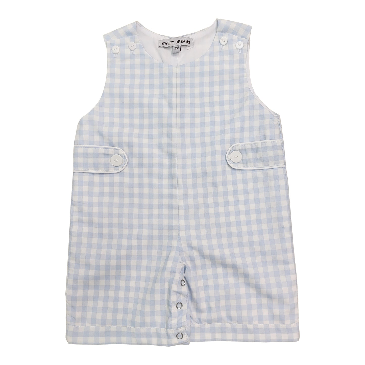 Blue Gingham Jon Jon