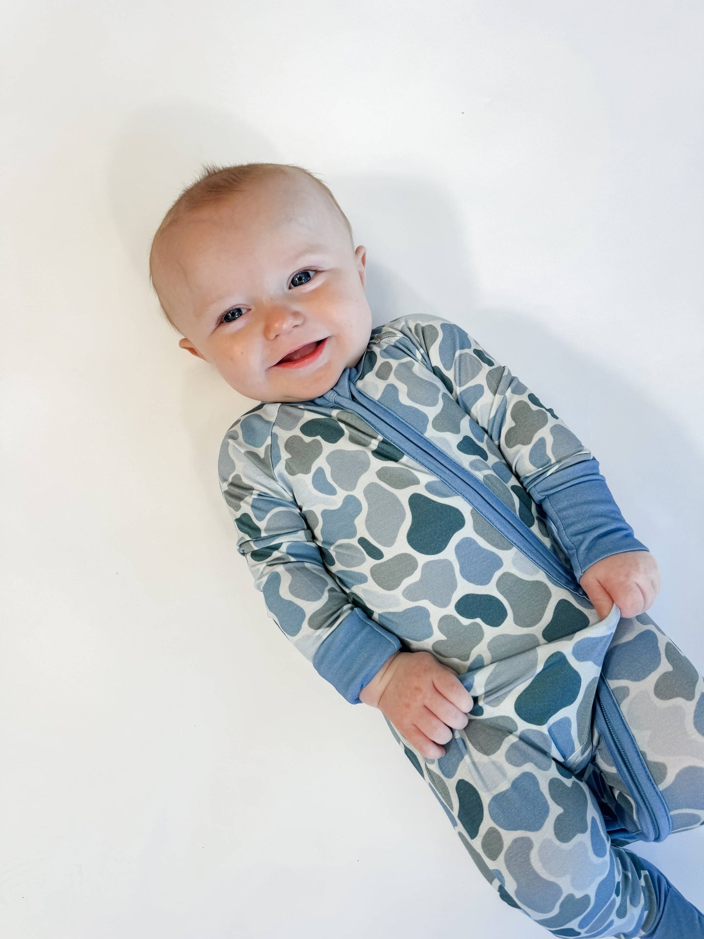 Watercolor Camo Bamboo Sleeper