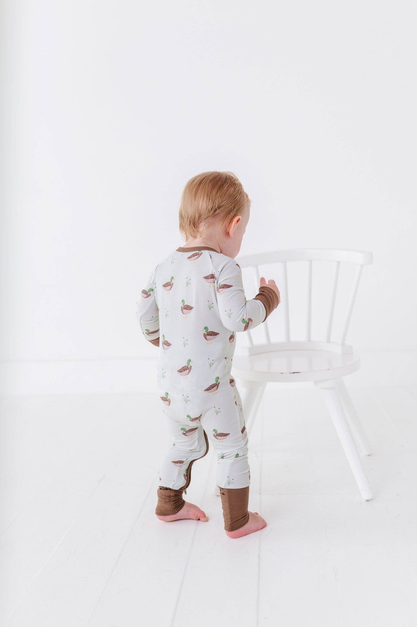 Duck, Duck Cute Ribbed Convertible Footies