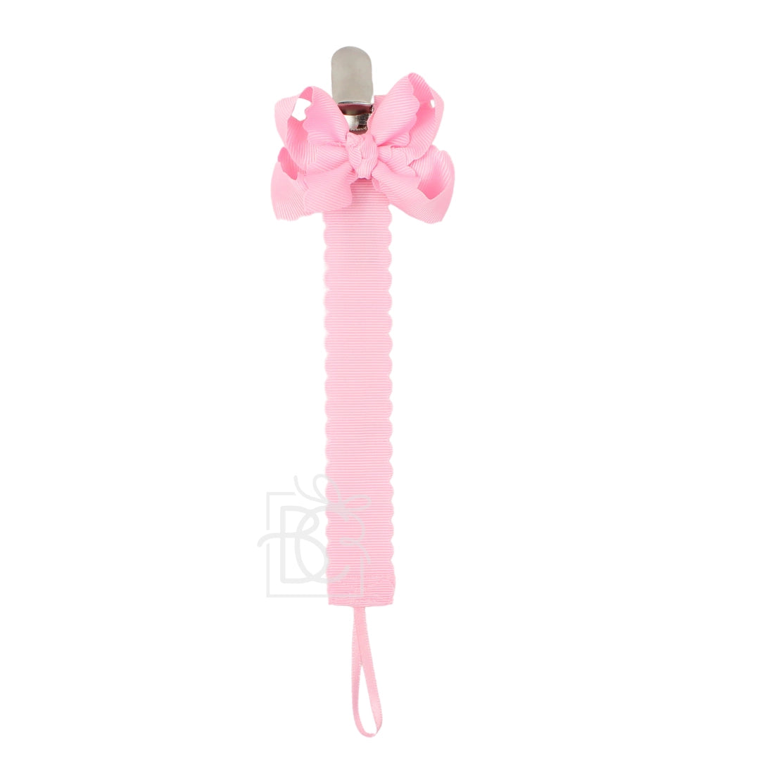 Bow Pacifier Clip