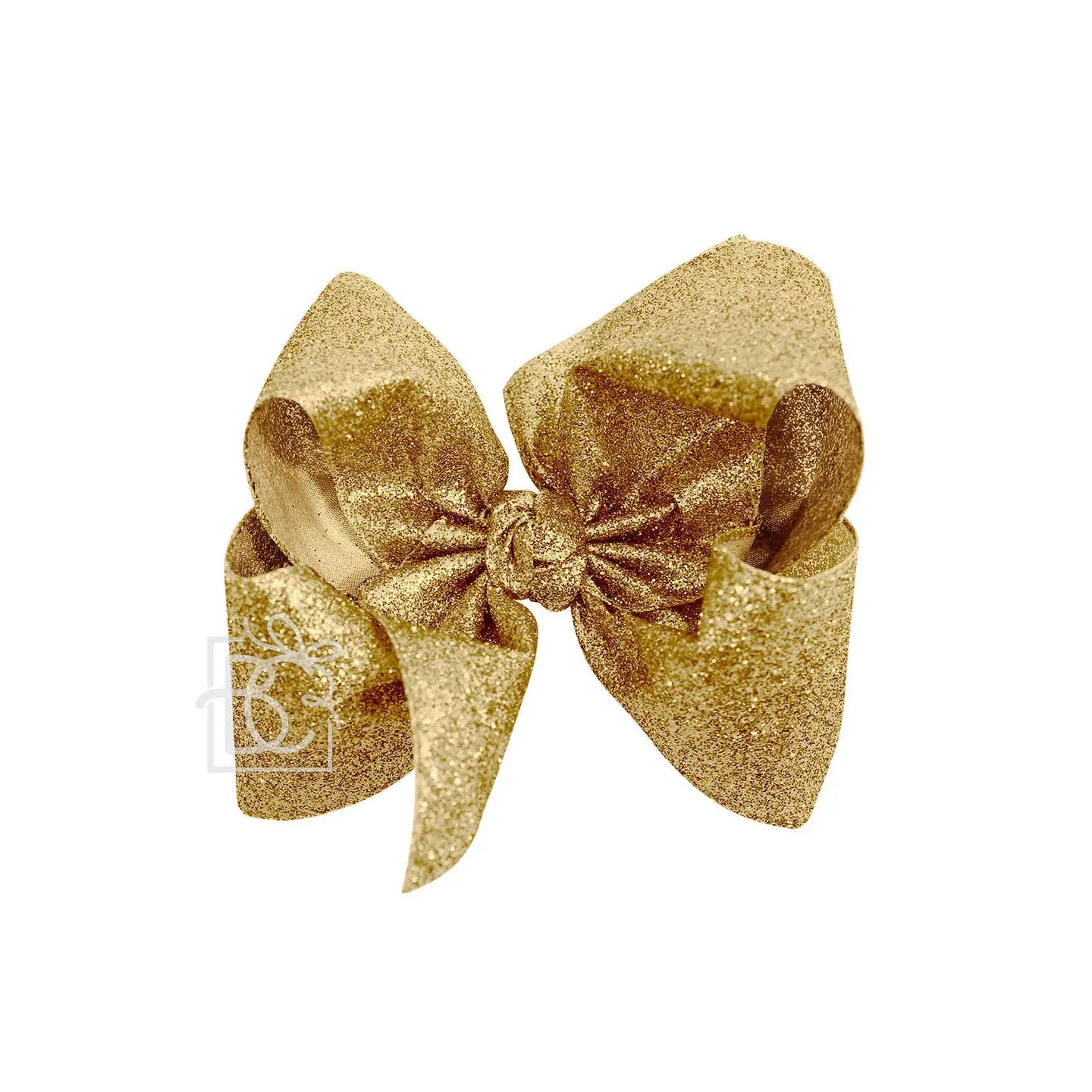 Glitter Hair Bow 5.5"