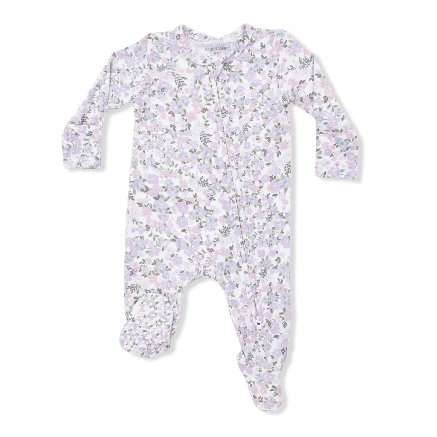 Shannon Floral Zipper Footie