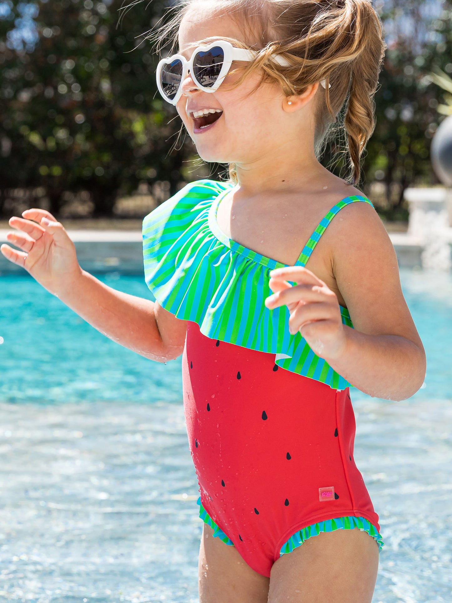 Watermelon One Shoulder Swim