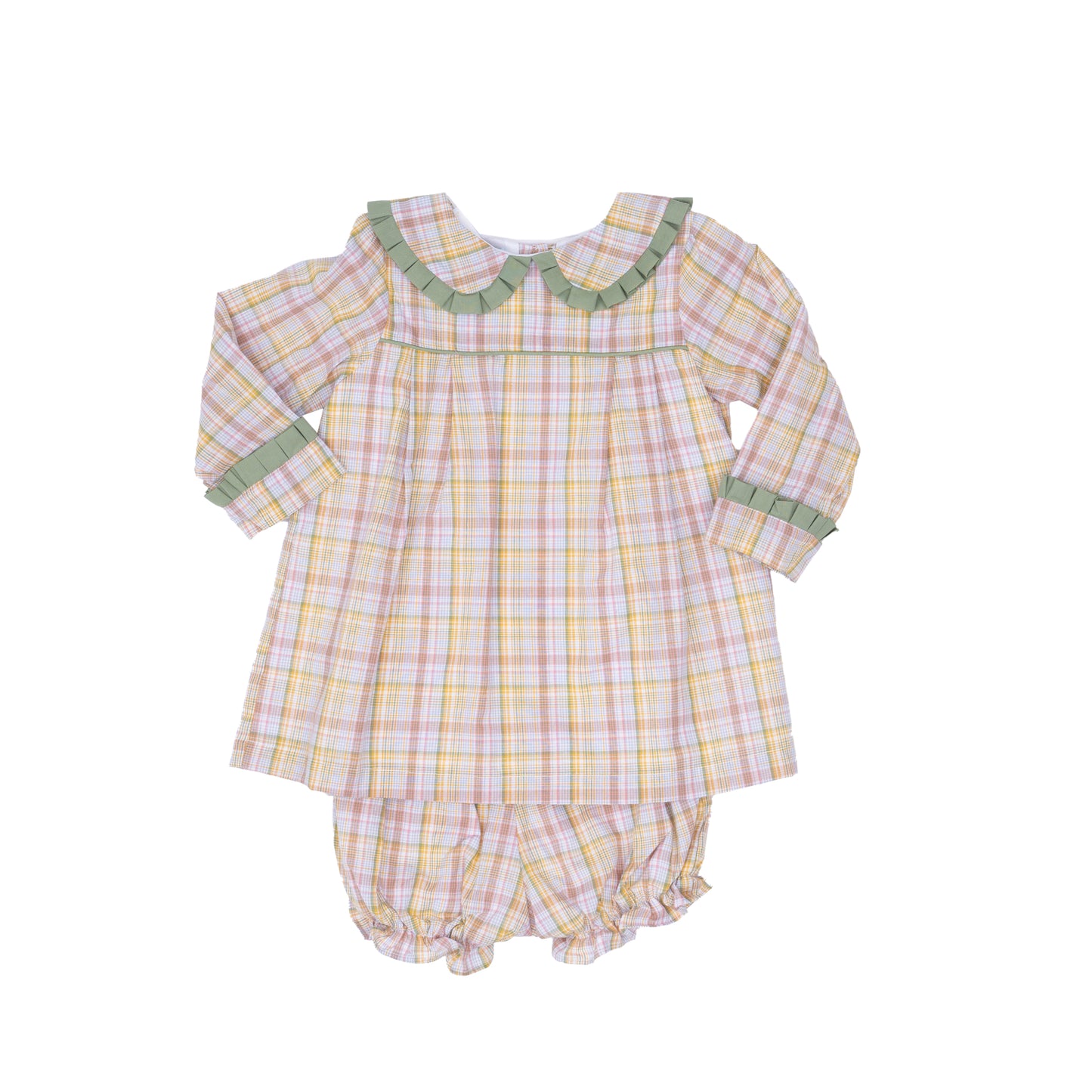 Taylor Bloomer Set - Harvest Fields Plaid