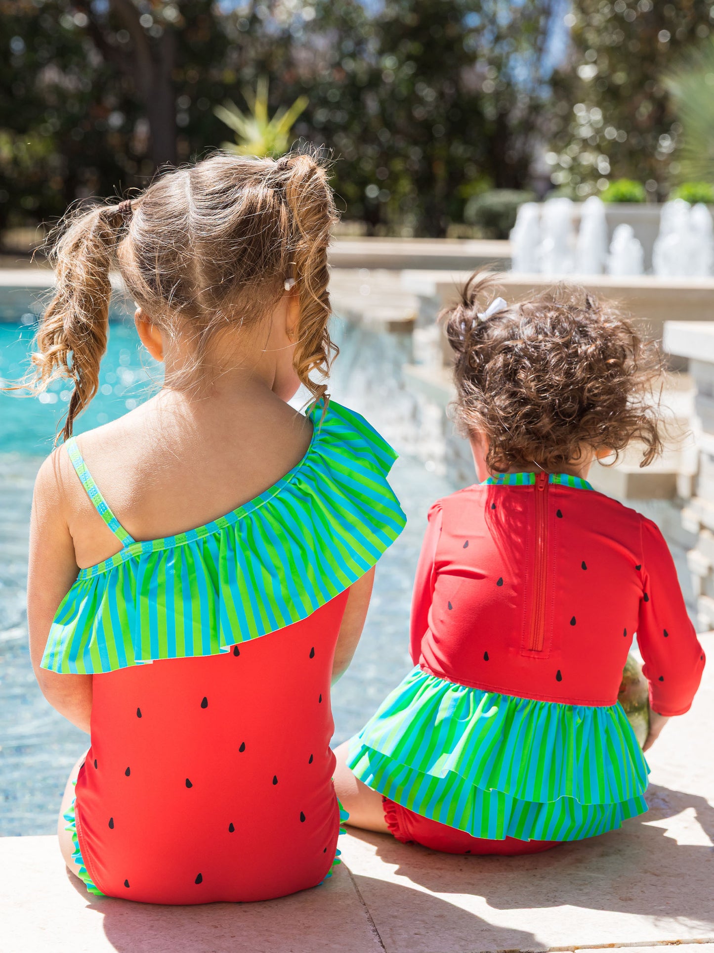 Watermelon One Shoulder Swim