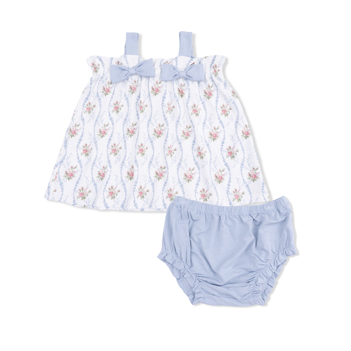 Heirloom Rose Stripe Bloomer Set
