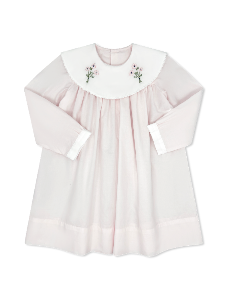Sandra Dress - Blessing Pink w/ Flowers