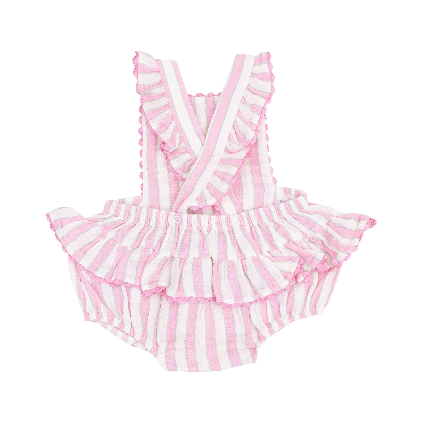 Candy Stripe Muslin Sunsuit