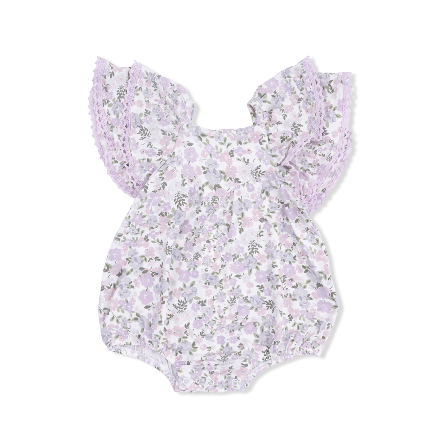 Shannon Floral V Neck Bubble