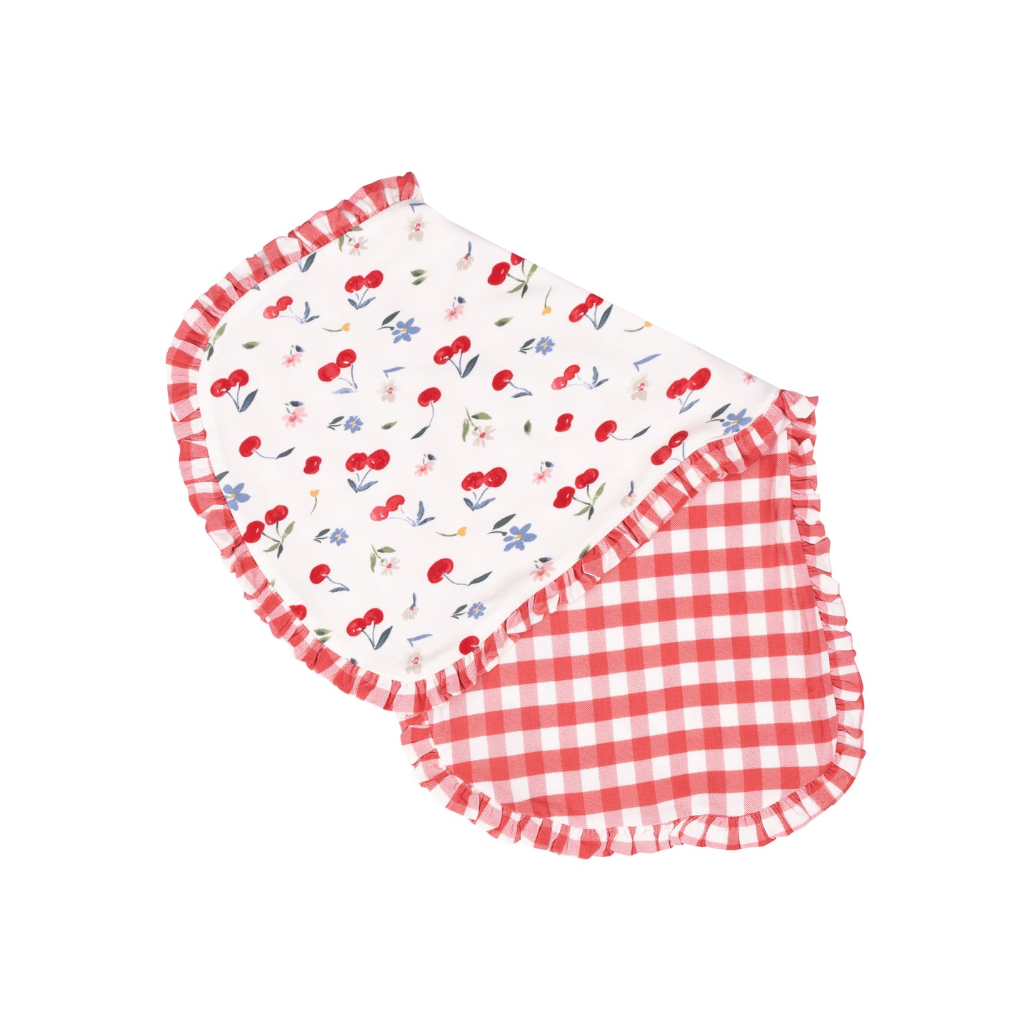 Cherry Burp Cloth