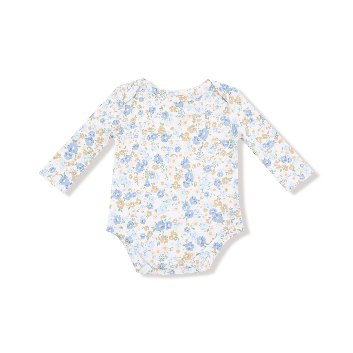 Lap Shoulder Bodysuit - Sweet Rose Calico