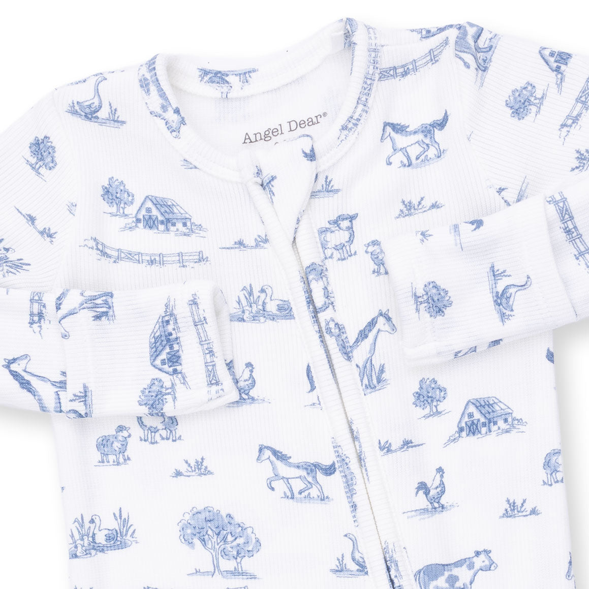 Farm Friends - 2 Way Zipper Footie