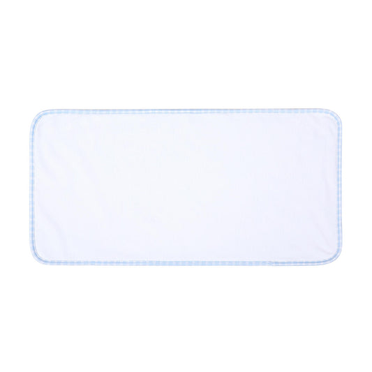 New Beginnings Blue Burp Cloth