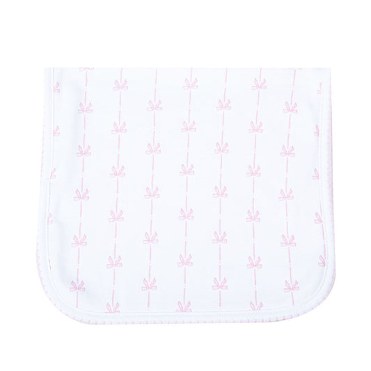 Amelia's Classics Pink Burp Cloth
