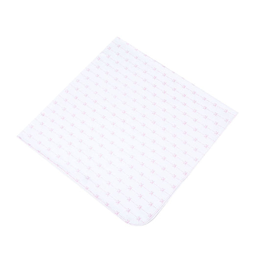 Amelia's Classics Pink Swaddle Blanket