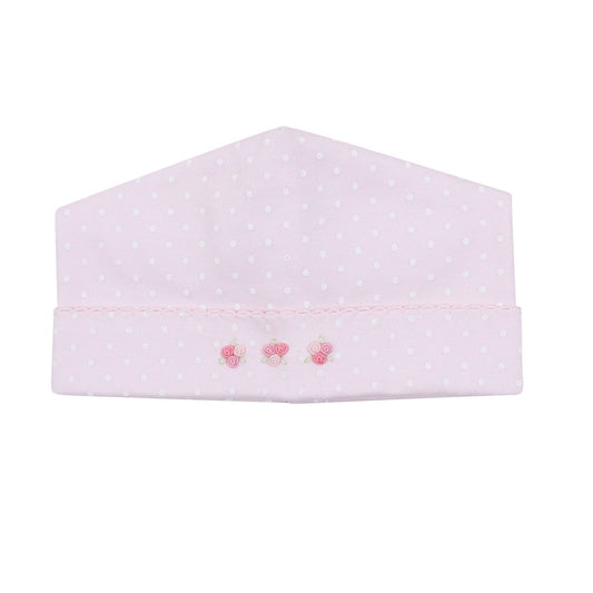 Mia and Luca's Classics Pink Embroidered Hat