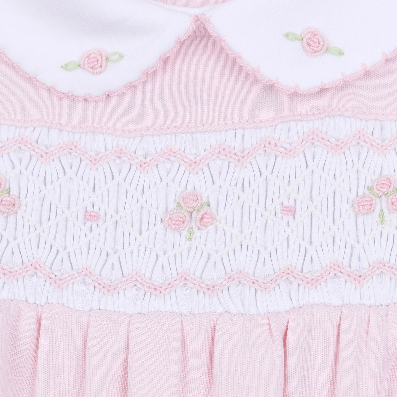 Lillian Smocked Dress - Pink
