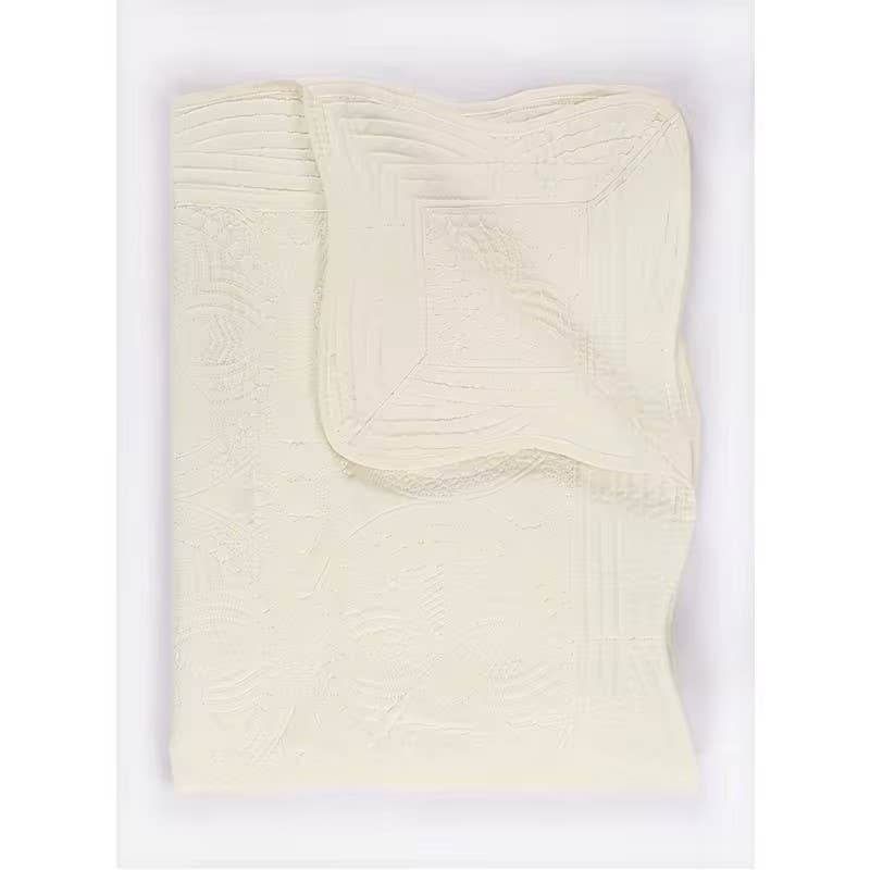 Heirloom Quilt - Baby Quilt Blanket Monogram