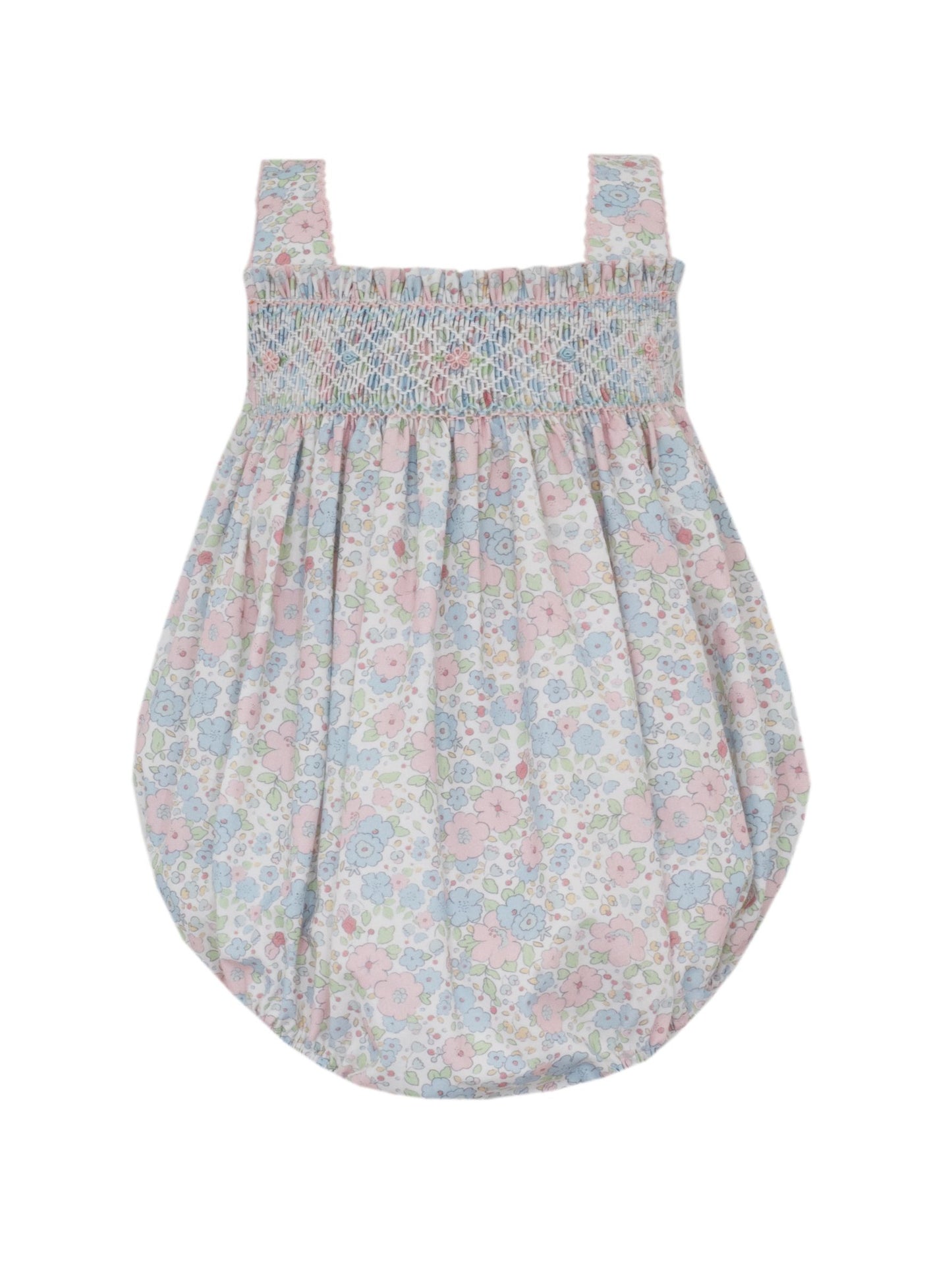 CAROLINE - Pink and blue liberty floral bubble
