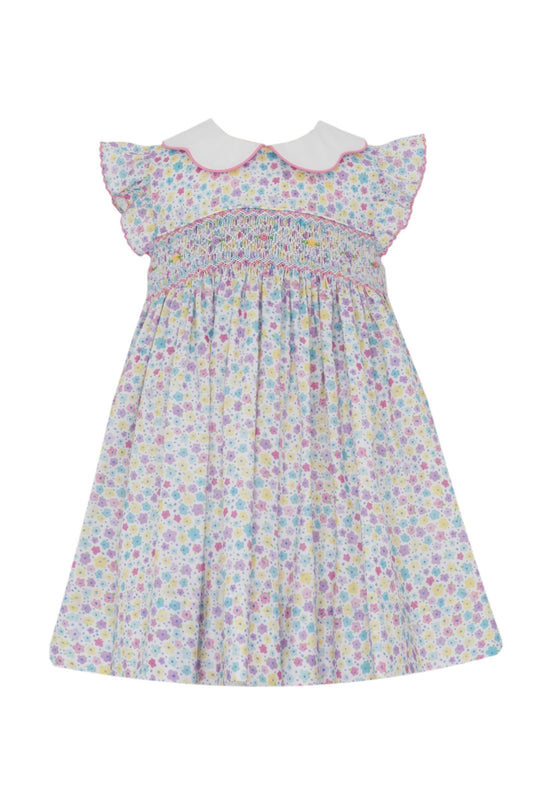 CHLOE - Multi color floral sleeveless dress