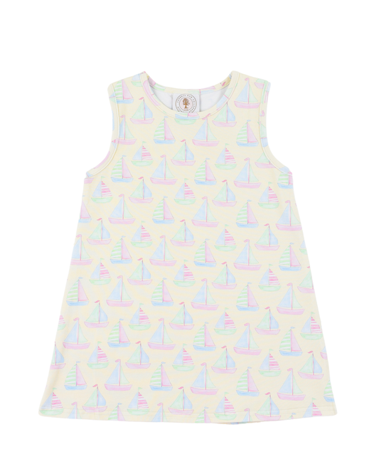 Seas the Day Sleeveless Susie Swing Dress